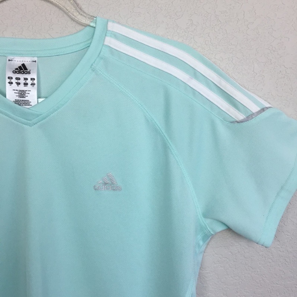 ADIDAS Bright Teal Top Size L - Picture 2 of 6